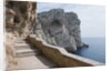 Stairways to reach Grotte di Nettuno, near Capo Caccia, Alghero, Sardinia, Italy by Anonymous