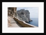 Stairways to reach Grotte di Nettuno, near Capo Caccia, Alghero, Sardinia, Italy by Anonymous
