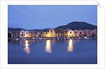 View of town along Temo River, Bosa, Sardinia, Italy by Anonymous