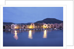 View of town along Temo River, Bosa, Sardinia, Italy by Anonymous