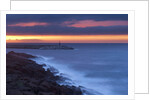 Sea at sunset, Castelsardo, Sardinia, Italy by Anonymous
