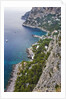 Coast from Giardini di Augusto, Capri, Capri Island, Campania, Italy by Anonymous