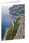 Coast from Giardini di Augusto, Capri, Capri Island, Campania, Italy by Anonymous