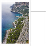 Coast from Giardini di Augusto, Capri, Capri Island, Campania, Italy by Anonymous