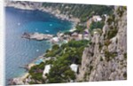 Marina Piccola and coast from Giardini di Augusto, Capri, Capri Island, Campania, Italy by Anonymous