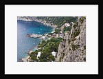 Marina Piccola and coast from Giardini di Augusto, Capri, Capri Island, Campania, Italy by Anonymous
