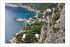 Marina Piccola and coast from Giardini di Augusto, Capri, Capri Island, Campania, Italy by Anonymous