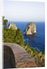 View of Faraglioni from Belvedere di Tragara, Capri, Capri Island, Campania, Italy by Anonymous