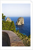 View of Faraglioni from Belvedere di Tragara, Capri, Capri Island, Campania, Italy by Anonymous