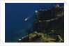 View of coast from Monte Solaro, Anacapri, Capri Island, Campania, Italy by Anonymous