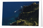 View of coast from Monte Solaro, Anacapri, Capri Island, Campania, Italy by Anonymous