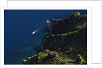 View of coast from Monte Solaro, Anacapri, Capri Island, Campania, Italy by Anonymous