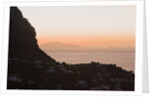 Sea at sunset, Capri, Capri Island, Campania, Italy by Anonymous
