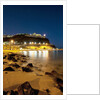 Town lights at night, Puerto Rico, Gran Canaria, Spain by Anonymous