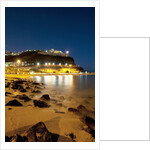 Town lights at night, Puerto Rico, Gran Canaria, Spain by Anonymous