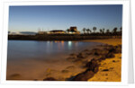 Town lights at night, Puerto Rico, Gran Canaria, Spain by Anonymous
