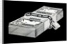Stack of locked money labeled Corporation Surplus by Anonymous