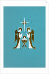 Angels with the Jesus in a Manger by Anonymous