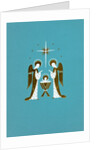 Angels with the Jesus in a Manger by Anonymous