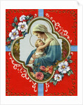 Vintage Illustration of the Virgin and Child by Anonymous