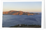 Scenic View of South of Island from Profiti Ilias Mount, Patmos, Dodecanese, Greece by Anonymous