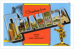 Greetings from Oklahoma, Center of the Great Southwest by Anonymous