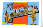 Greetings from Oklahoma, Center of the Great Southwest by Anonymous