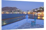 Town at dusk, Agia Marina, Leros, Greece by Anonymous