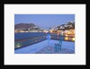 Town at dusk, Agia Marina, Leros, Greece by Anonymous