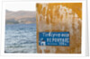 Sign on wall, Agia Marina, Leros, Greece by Anonymous