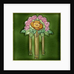Art Nouveau Decorative Tile by Anonymous