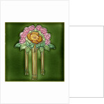 Art Nouveau Decorative Tile by Anonymous