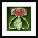 Arts & Crafts decorative tile by Anonymous