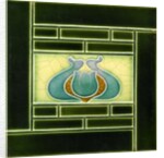 Arts & Crafts decorative tile by Anonymous