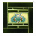 Arts & Crafts decorative tile by Anonymous