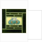 Arts & Crafts decorative tile by Anonymous