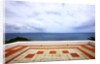 Tiled tarrace overlooking sea, San Pietro island, Carloforte, Sardinia, Italy by Anonymous