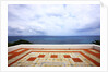 Tiled tarrace overlooking sea, San Pietro island, Carloforte, Sardinia, Italy by Anonymous