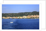 View of town on coast, Carloforte, San Pietro island, Sardinia, Italy by Anonymous