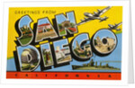 Greetings from San Diego, California by Anonymous