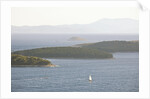 View of Pakleni islands from fortress, Hvar Town, Hvar Island, Croatia by Anonymous