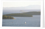 View of Pakleni islands from fortress, Hvar Town, Hvar Island, Croatia by Anonymous