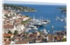 View of the town from fortress, Hvar Town, Hvar Island, Croatia by Anonymous