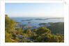 View of town and Pakleni archipelago, Hvar Town, Hvar Island, Croatia by Anonymous
