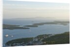View of town and Pakleni archipelago, Hvar Town, Hvar Island, Croatia by Anonymous