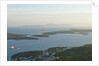 View of town and Pakleni archipelago, Hvar Town, Hvar Island, Croatia by Anonymous