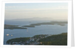 View of town and Pakleni archipelago, Hvar Town, Hvar Island, Croatia by Anonymous