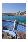 On boat deck, Dubrovnik, Croatia by Anonymous