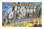 Greetings from San Diego, California by Anonymous