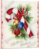 Vintage Illustration of Christmas Candy Cane by Anonymous